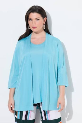 Moda za polnejše Sako 3/4 rukavi plus velikost, xxl, Ulla Popken in Johann Popken (JP1880)