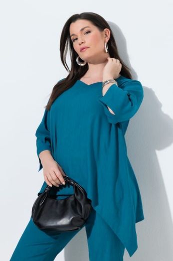 Moda za polnejše Bluza 3/4 rukava plus velikost, xxl, Ulla Popken in Johann Popken (JP1880)