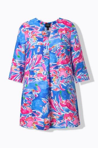 Moda za polnejše Bluza rukavi 3/4 A kroja plus velikost, xxl, Ulla Popken in Johann Popken (JP1880)