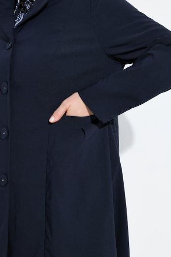 Moda za polnejše Kaput rastezljiv A kroja plus velikost, xxl, Ulla Popken in Johann Popken (JP1880)