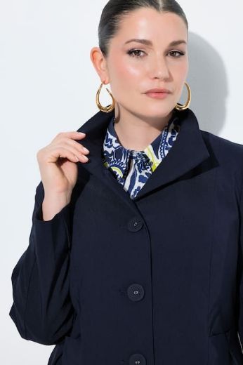 Moda za polnejše Kaput rastezljiv A kroja plus velikost, xxl, Ulla Popken in Johann Popken (JP1880)