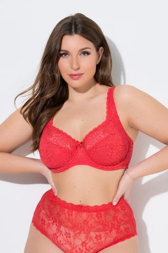 Moda za polnejše Grudnjak Stella plus velikost, xxl, Ulla Popken in Johann Popken (JP1880)