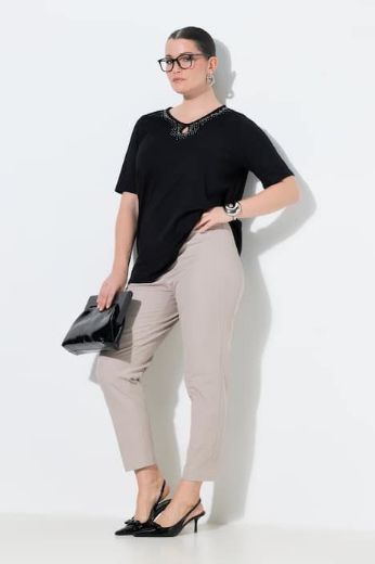 Moda za polnejše Hlače 7/8 s elastičnim pojasom u struku plus velikost, xxl, Ulla Popken in Johann Popken (JP1880)