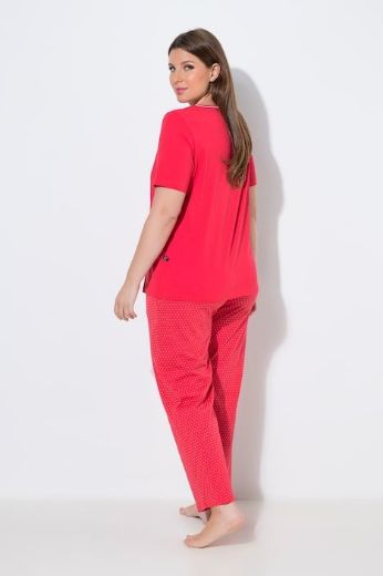 Moda za polnejše Pidžama s kratkim rukavima i dugim nogavicama plus velikost, xxl, Ulla Popken in Johann Popken (JP1880)