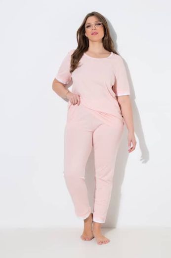 Moda za polnejše Pidžama kratkih rukava i dugih nogavica plus velikost, xxl, Ulla Popken in Johann Popken (JP1880)