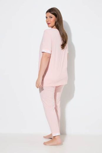 Moda za polnejše Pidžama kratkih rukava i dugih nogavica plus velikost, xxl, Ulla Popken in Johann Popken (JP1880)