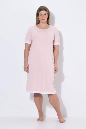 Moda za polnejše Spavaćica kratkih rukava plus velikost, xxl, Ulla Popken in Johann Popken (JP1880)