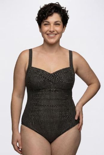 Moda za polnejše Kupaći kostim jednodijelni plus velikost, xxl, Ulla Popken in Johann Popken (JP1880)