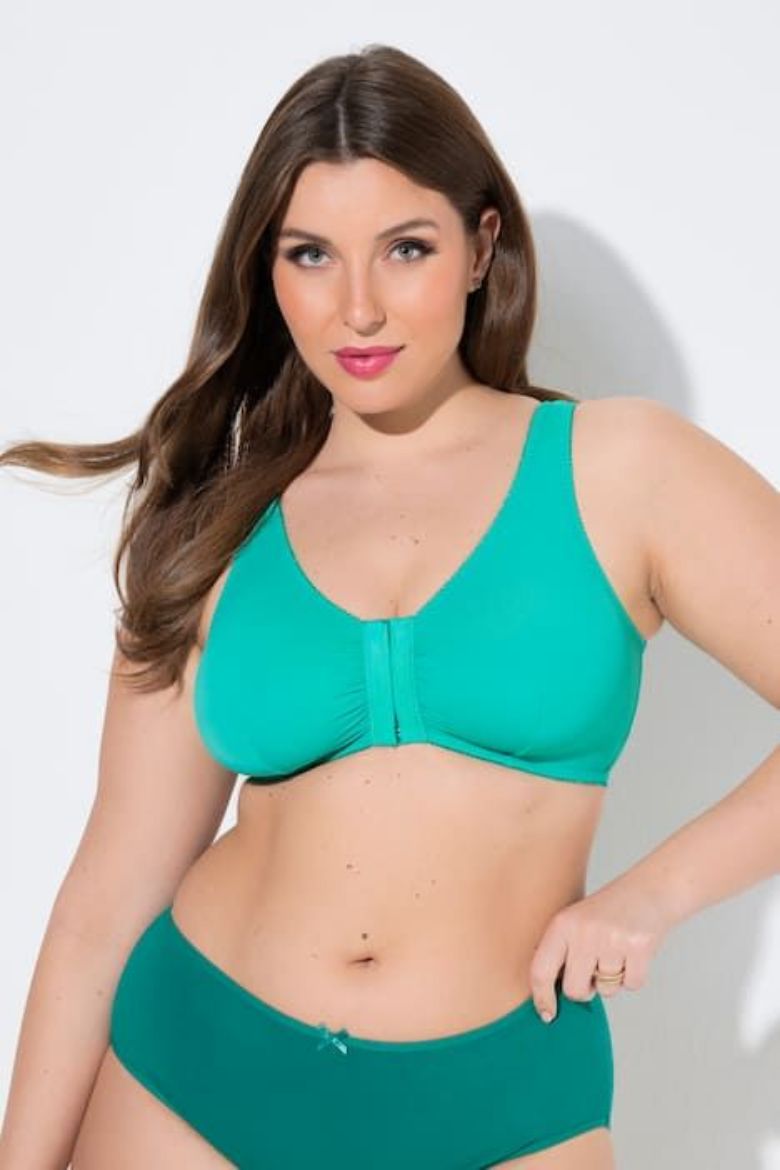 Moda za polnejše Grudnjak dva komada s prednjim kopčanjem plus velikost, xxl, Ulla Popken in Johann Popken (JP1880)