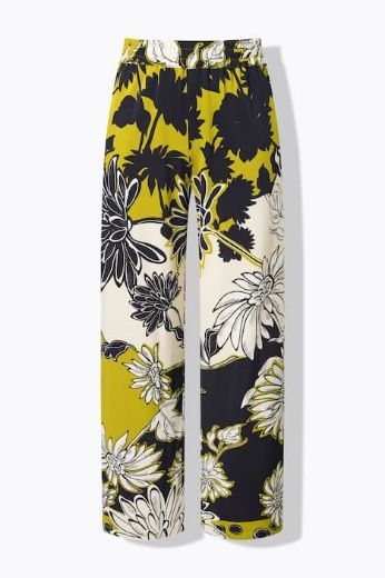 Moda za polnejše Hlače širokih nogavica cvjetnog uzorka plus velikost, xxl, Ulla Popken in Johann Popken (JP1880)