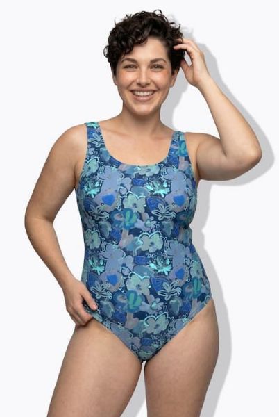 Slika Kupaći kostim jednodijelni cvjetni uzorak