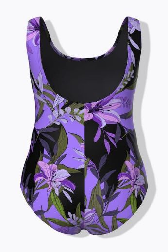 Moda za polnejše Kupaći kostim jednodijelni mekanih košarica plus velikost, xxl, Ulla Popken in Johann Popken (JP1880)