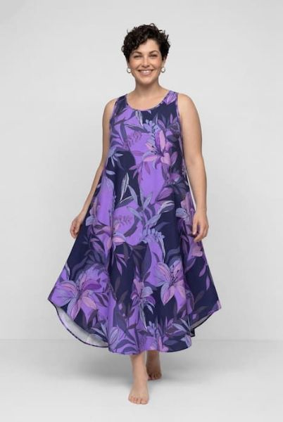 Slika Haljina midi bez rukava