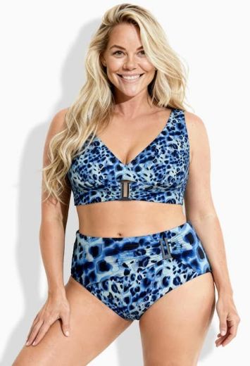 Moda za polnejše Kupaći kostim dvodijelni mekanih košarica plus velikost, xxl, Ulla Popken in Johann Popken (JP1880)