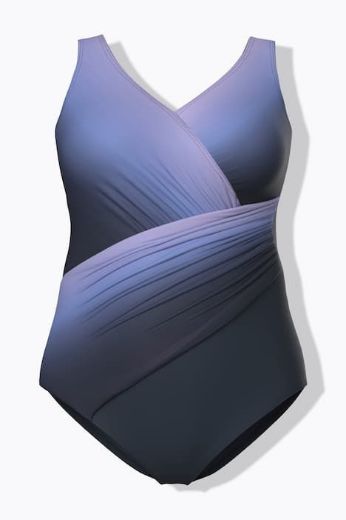 Moda za polnejše Kupaći kostim jednodijelni mekanih košarica plus velikost, xxl, Ulla Popken in Johann Popken (JP1880)