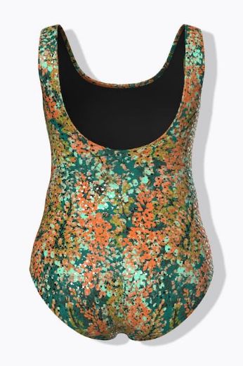 Moda za polnejše Kupaći kostim cvjetni uzorak plus velikost, xxl, Ulla Popken in Johann Popken (JP1880)