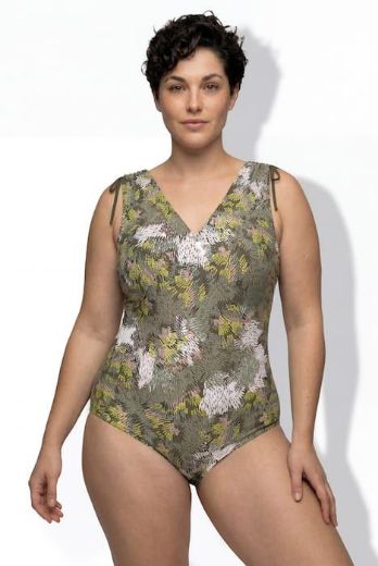 Moda za polnejše Kupaći kostim jednodijelni mekanih košarica plus velikost, xxl, Ulla Popken in Johann Popken (JP1880)