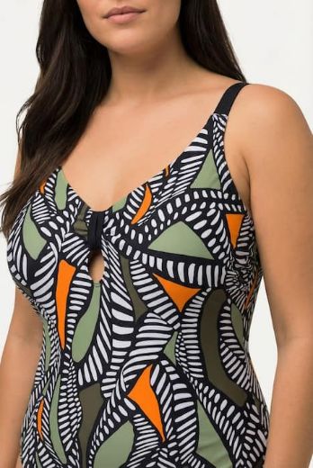 Moda za polnejše Kupaći kostim jednodijelni mekanih košarica plus velikost, xxl, Ulla Popken in Johann Popken (JP1880)