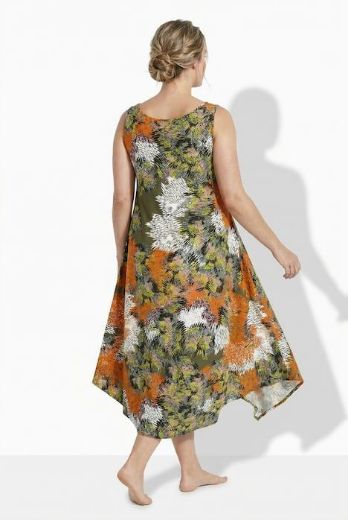 Moda za polnejše Haljina midi A kroja bez rukava plus velikost, xxl, Ulla Popken in Johann Popken (JP1880)