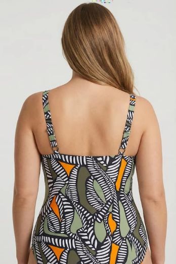 Moda za polnejše Kupaći kostim jednodijelni mekanih košarica plus velikost, xxl, Ulla Popken in Johann Popken (JP1880)