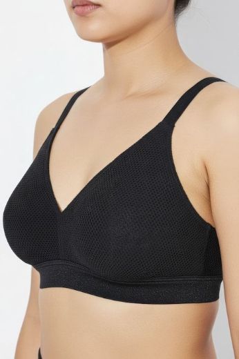 Moda za polnejše Kupaći kostim dvodijelni mekanih košarica mrežasti detalji plus velikost, xxl, Ulla Popken in Johann Popken (JP1880)