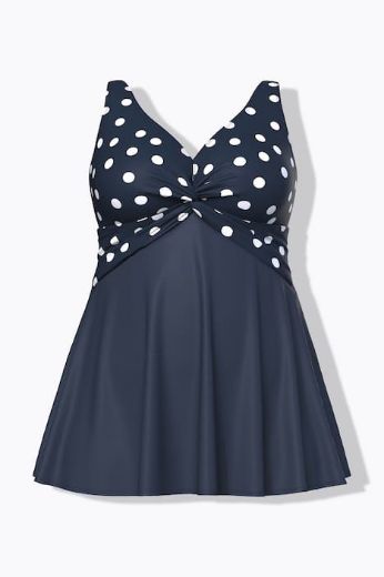 Moda za polnejše Kupaća haljina mekanih košarica plus velikost, xxl, Ulla Popken in Johann Popken (JP1880)