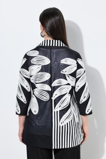 Moda za polnejše Bluza 3/4 rukava sa kragnom plus velikost, xxl, Ulla Popken in Johann Popken (JP1880)