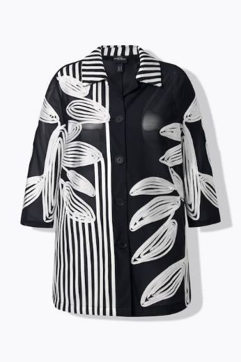 Moda za polnejše Bluza 3/4 rukava sa kragnom plus velikost, xxl, Ulla Popken in Johann Popken (JP1880)