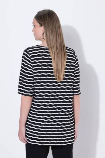 Moda za polnejše Majica kratkih rukava plus velikost, xxl, Ulla Popken in Johann Popken (JP1880)
