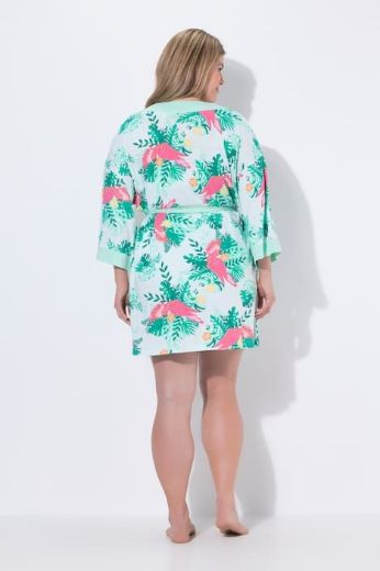Moda za polnejše Ogrtač na vezanje rukavi 3/4 plus velikost, xxl, Ulla Popken in Johann Popken (JP1880)