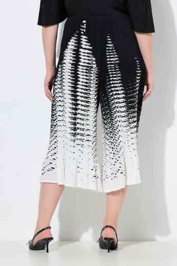 Moda za polnejše Hlače širokih nogavica elastičnog strukaa plus velikost, xxl, Ulla Popken in Johann Popken (JP1880)