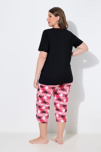 Moda za polnejše Pidžama dvodijelna kratkih rukava plus velikost, xxl, Ulla Popken in Johann Popken (JP1880)