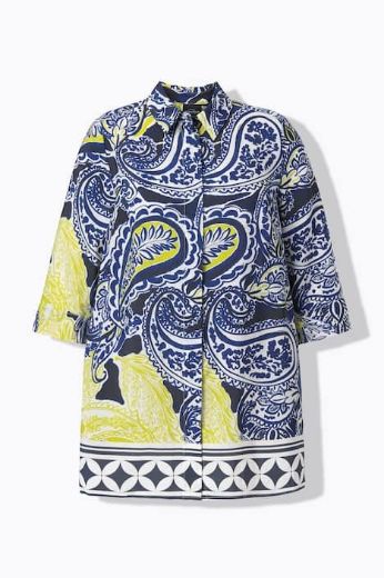 Moda za polnejše Bluza duža 3/4 rukava plus velikost, xxl, Ulla Popken in Johann Popken (JP1880)