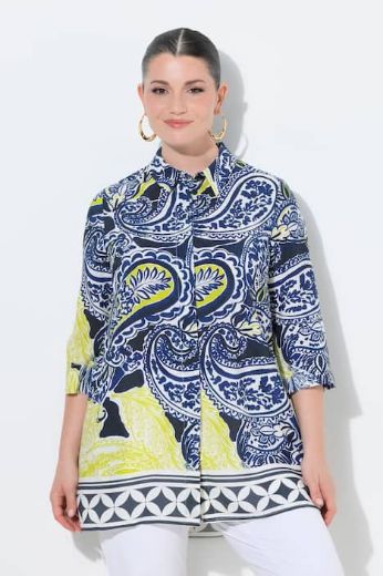 Moda za polnejše Bluza duža 3/4 rukava plus velikost, xxl, Ulla Popken in Johann Popken (JP1880)