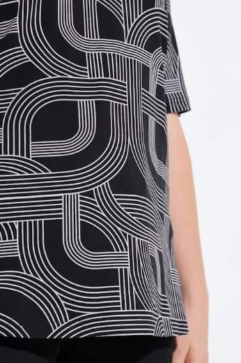 Moda za polnejše Majica kratkih rukava s izrezom plus velikost, xxl, Ulla Popken in Johann Popken (JP1880)