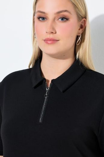 Moda za polnejše Haljina kratkih rukava s kragnom plus velikost, xxl, Ulla Popken in Johann Popken (JP1880)