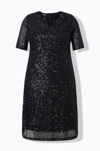 Moda za polnejše Haljina kratkih rukava A kroja plus velikost, xxl, Ulla Popken in Johann Popken (JP1880)