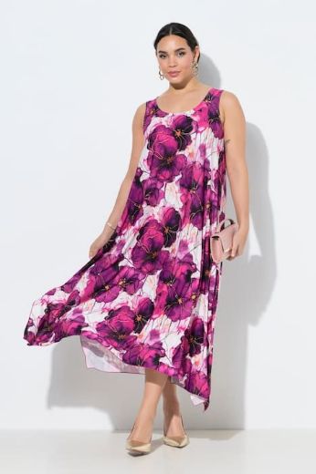 Moda za polnejše Haljina elegantna bez rukava cvjetnog uzorka plus velikost, xxl, Ulla Popken in Johann Popken (JP1880)