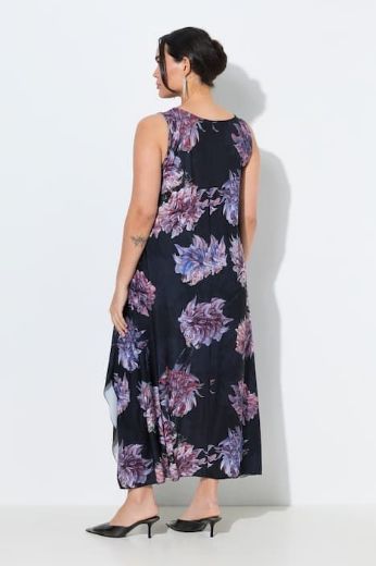 Moda za polnejše Haljina elegantna midi bez rukava okruglog izreza plus velikost, xxl, Ulla Popken in Johann Popken (JP1880)