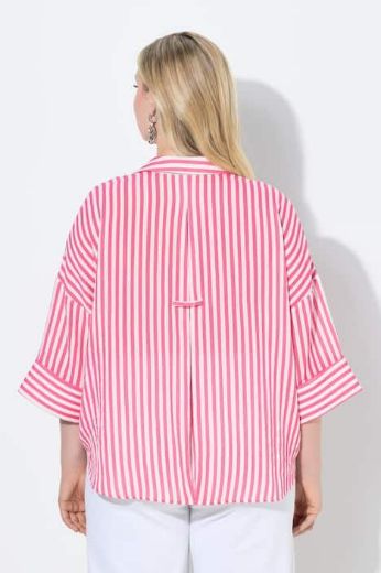 Moda za polnejše Bluza 3/4 rukava šireg kroja plus velikost, xxl, Ulla Popken in Johann Popken (JP1880)