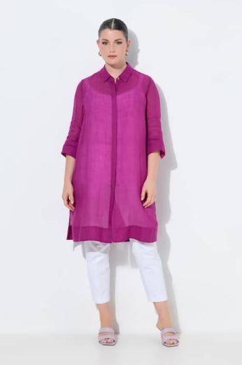 Moda za polnejše Bluza 3/4 rukava dužeg kroja plus velikost, xxl, Ulla Popken in Johann Popken (JP1880)