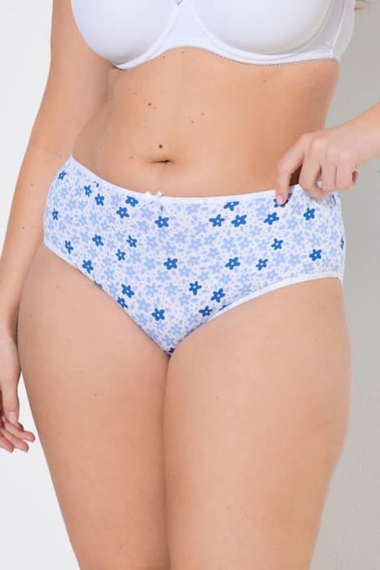 Moda za polnejše Gaćice midi 5 komada plus velikost, xxl, Ulla Popken in Johann Popken (JP1880)