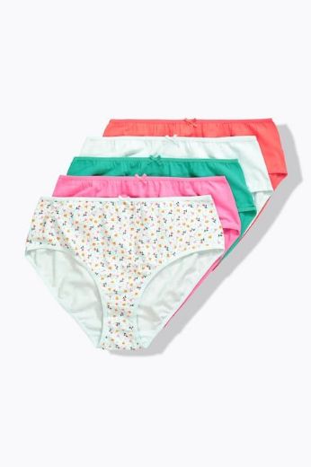 Moda za polnejše Gaćice midi 5 komada plus velikost, xxl, Ulla Popken in Johann Popken (JP1880)