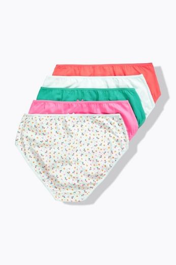 Moda za polnejše Gaćice midi 5 komada plus velikost, xxl, Ulla Popken in Johann Popken (JP1880)
