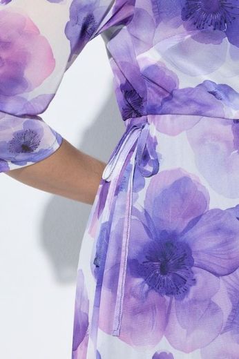 Moda za polnejše Haljina elegantna maxi 3/4 rukava plus velikost, xxl, Ulla Popken in Johann Popken (JP1880)