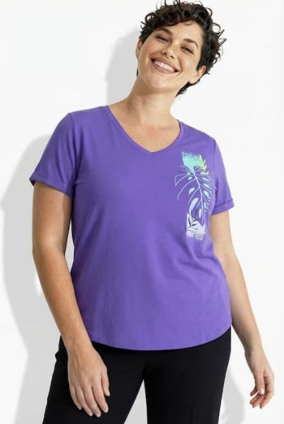 Slika Majica kratkih rukava V ovratnika