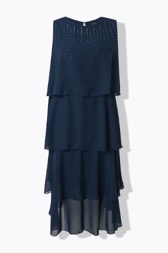 Moda za polnejše Haljina maxi bez rukava plus velikost, xxl, Ulla Popken in Johann Popken (JP1880)