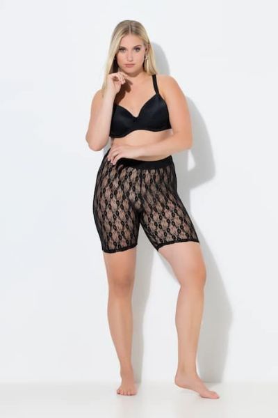 Slika Hlače biciklističke kratkih nogavica  čipkaste