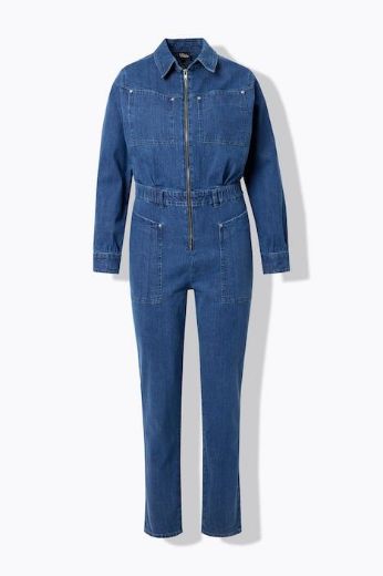 Moda za polnejše Kombinezon traper plus velikost, xxl, Ulla Popken in Johann Popken (JP1880)