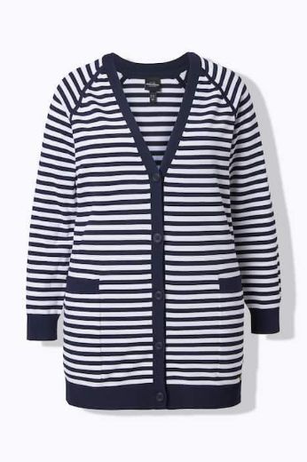 Moda za polnejše Kardigan pleteni plus velikost, xxl, Ulla Popken in Johann Popken (JP1880)